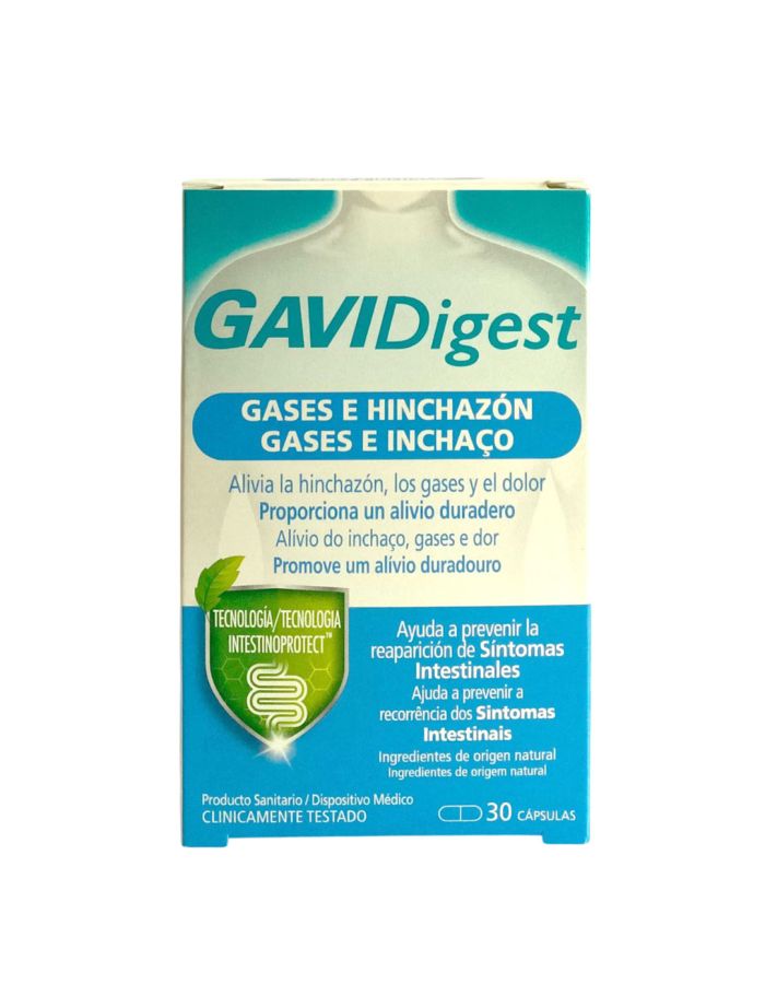 GAVIDigest Gases e Hinchazón 30 Cápsulas