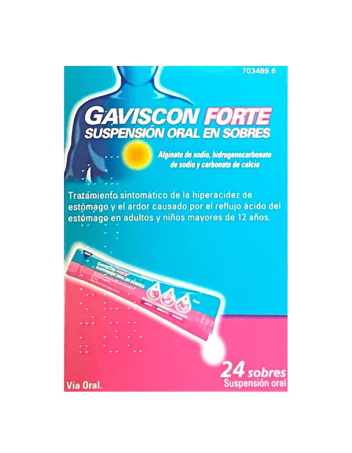 Gaviscon Forte 24 Sobres Suspensión Oral 