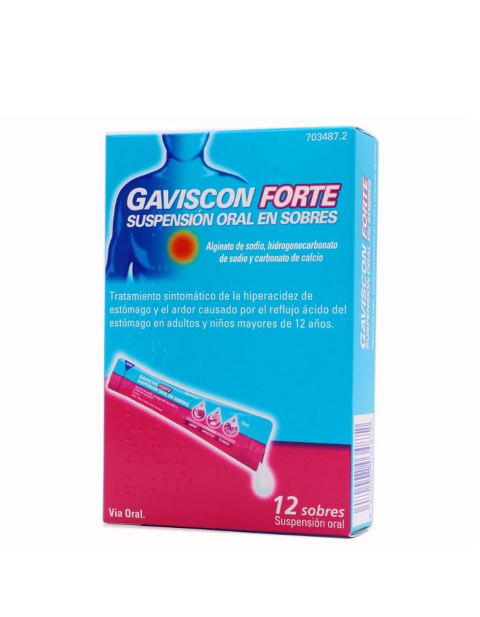 Gaviscon Forte 12 Sobres Suspensión Oral     