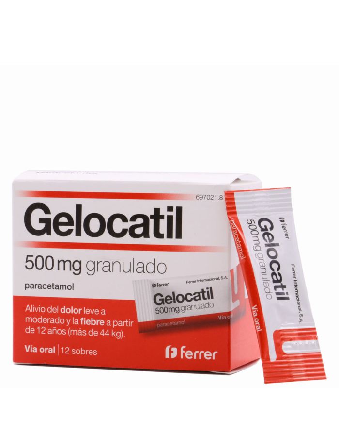 Gelocatil 500mg 12 Sobres Granulado-1