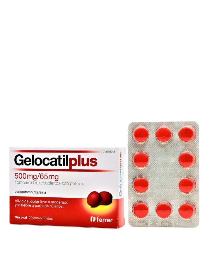 Gelocatil  Plus 20 Comprimidos-1