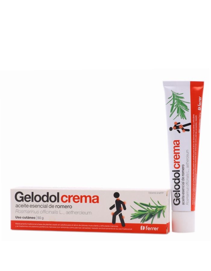 Gelodol Crema Aceite Esencial de Romero 50 g