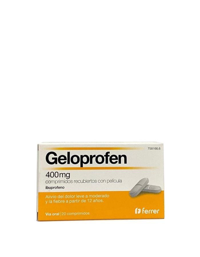 Geloprofen 400mg 20 Comprimidos 
