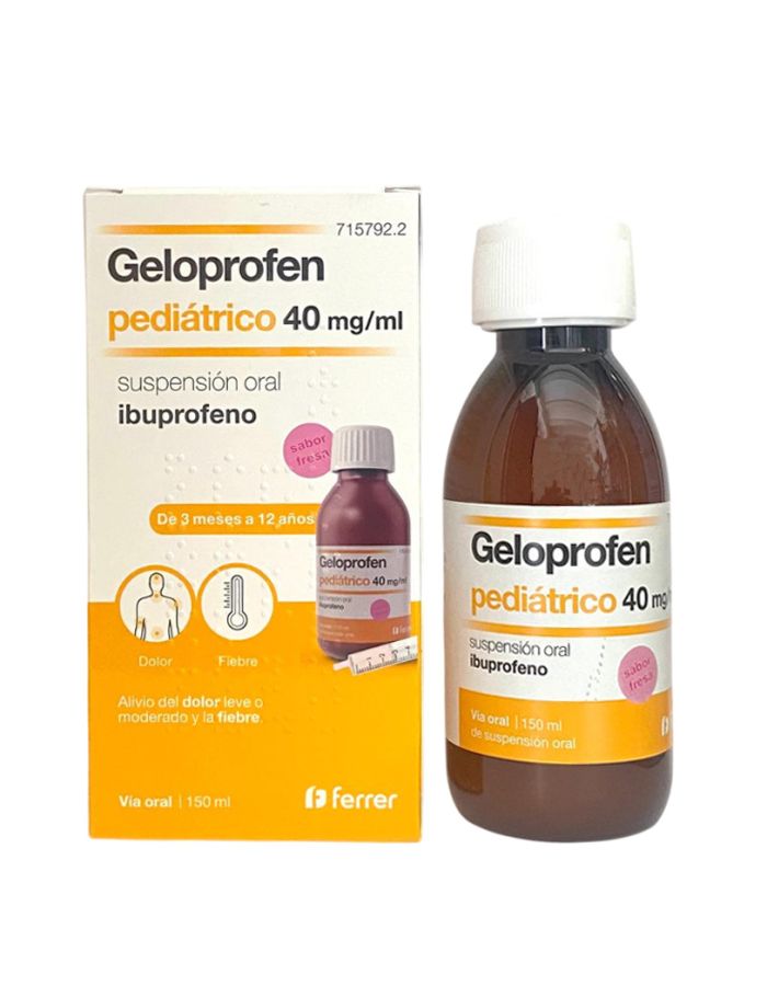 Geloprofen Pediátrico 40mg/ml 150ml