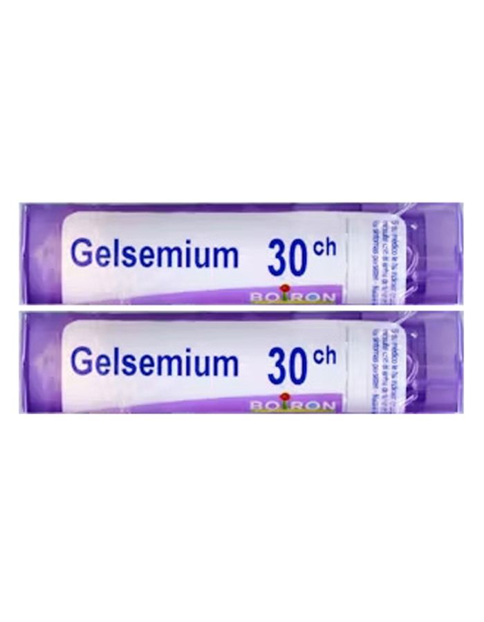 Gelsemium 30 CH Glóbulos DT 4g x 2 Boiron Doble Tubo