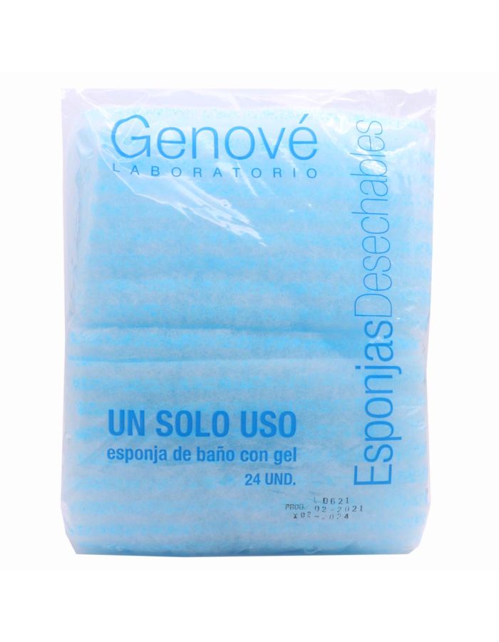 Genove Esponjas Jabonosas Desechables 24Uds-1