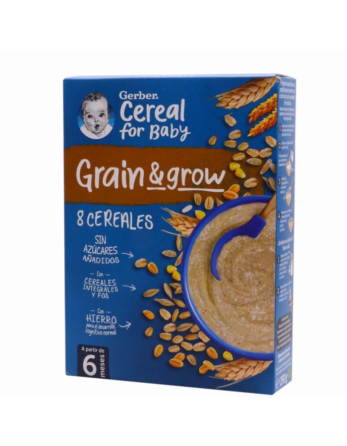 Gerber Cereales 8 Cereales 250g-1                                                                     