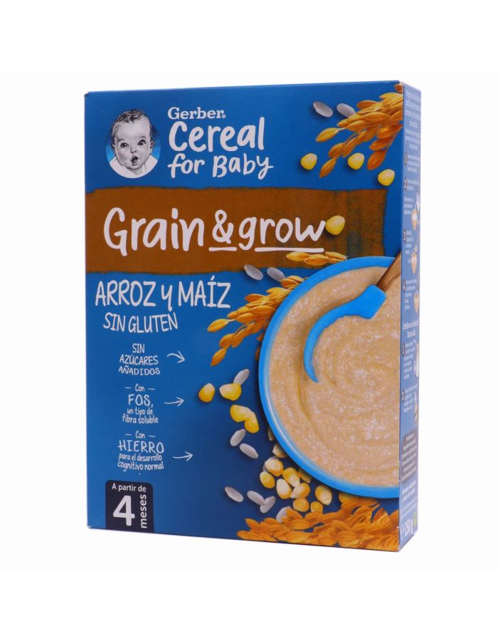 Gerber Arroz y Maíz Sin Gluten 250g