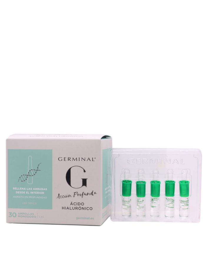 Germinal Acción Profunda Ácido Hialurónico 30 Ampollas + Acción Inmediata Ampolla Regalo