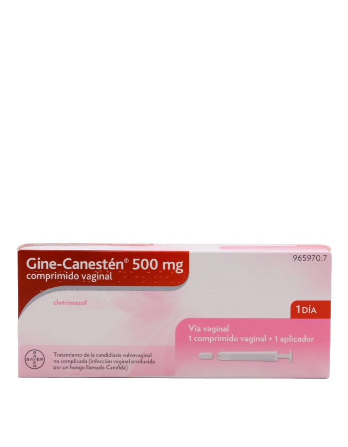 Gine Canestén 500mg 1Comprimido Vaginal