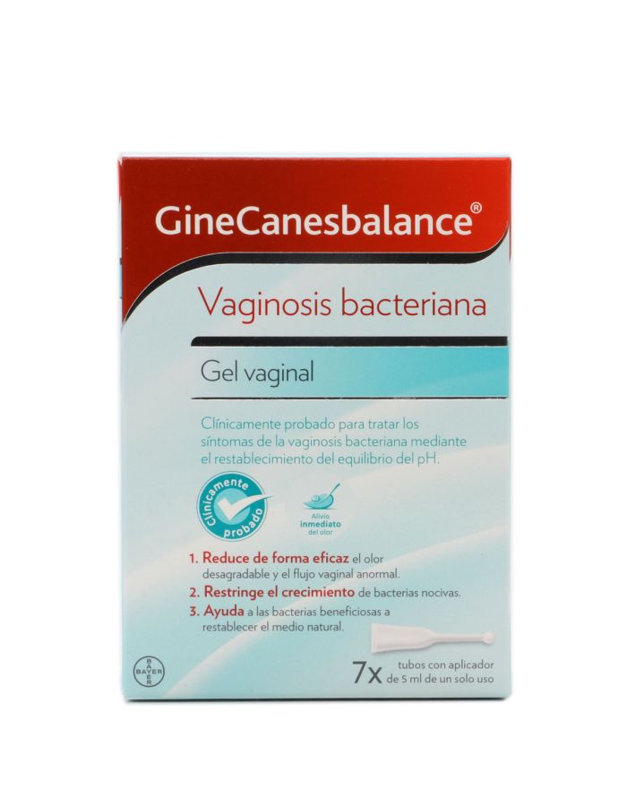 GineCanesbalance Gel Vaginal Bayer 7 Tubos 5ml