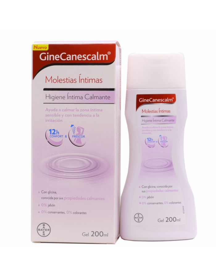 GineCanescalm Higiene Íntima Calmante 200ml Bayer
