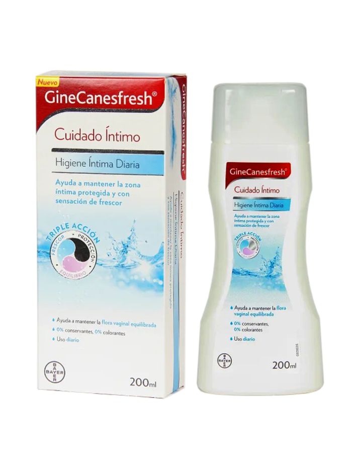 GineCanesfresh Higiene Íntima Diaria 200ml Bayer