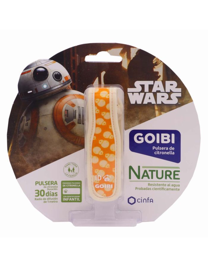 Goibi Pulsera de Citronela Star Wars BB8