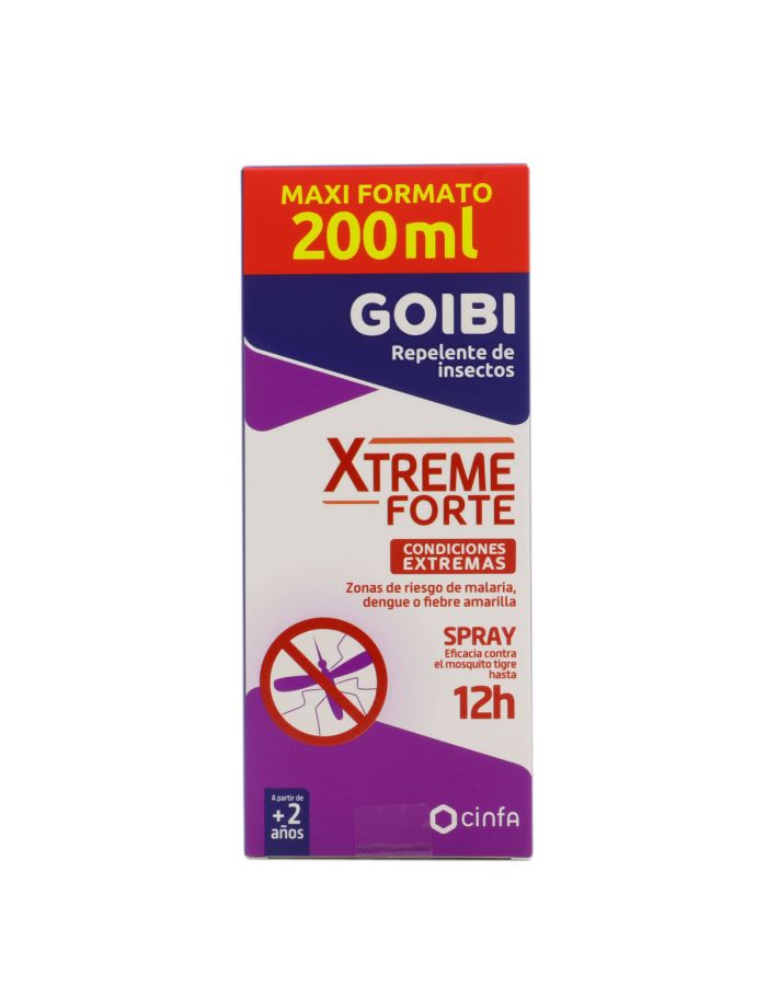 Goibi Antimosquitos Xtreme Forte 200ml Maxi Formato