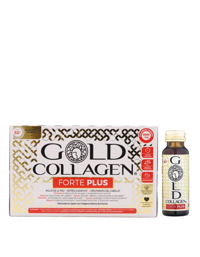 Gold Collagen Forte Plus Edad 50+ 50ml x10 Frascos                                                  