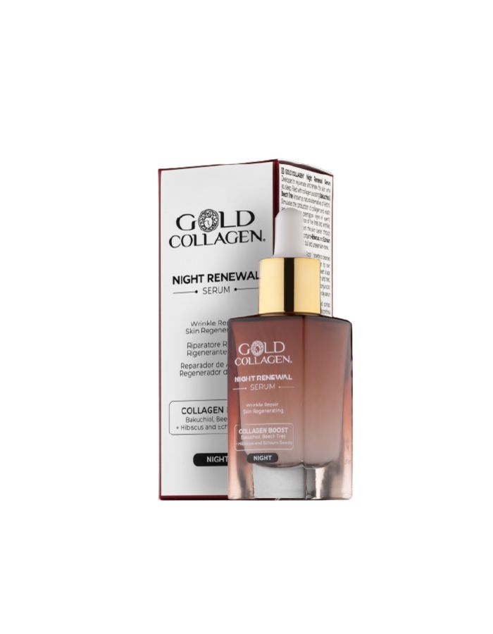 Gold Collagen Night Renewal Serum 30ml