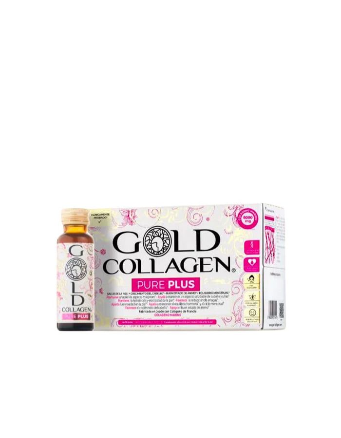 Gold Collagen Pure Plus Edad 25+ 50ml x 10 Frascos