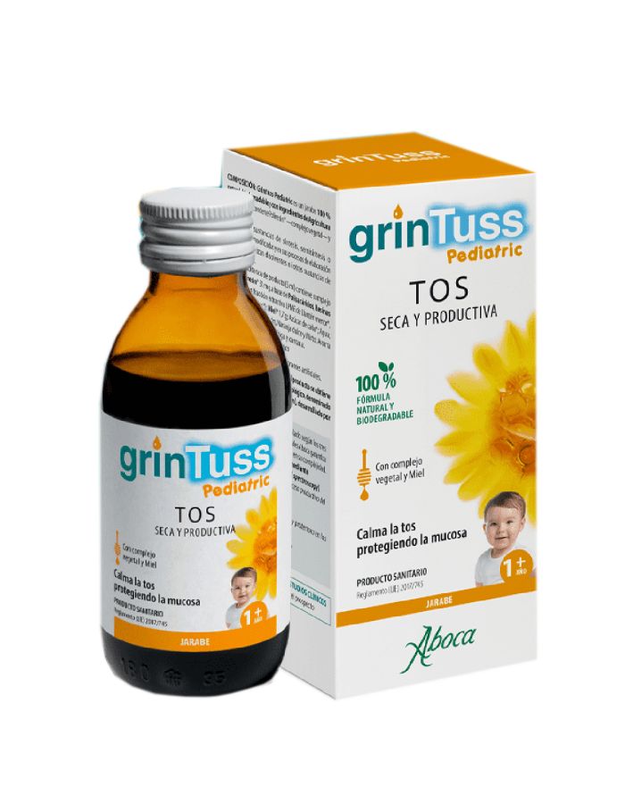 GrinTuss Pediatric Jarabe 180ml Aboca