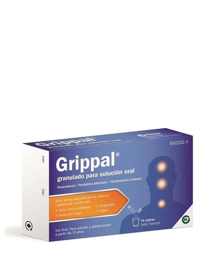 Grippal 10 Sobres Granulado para Solución Oral