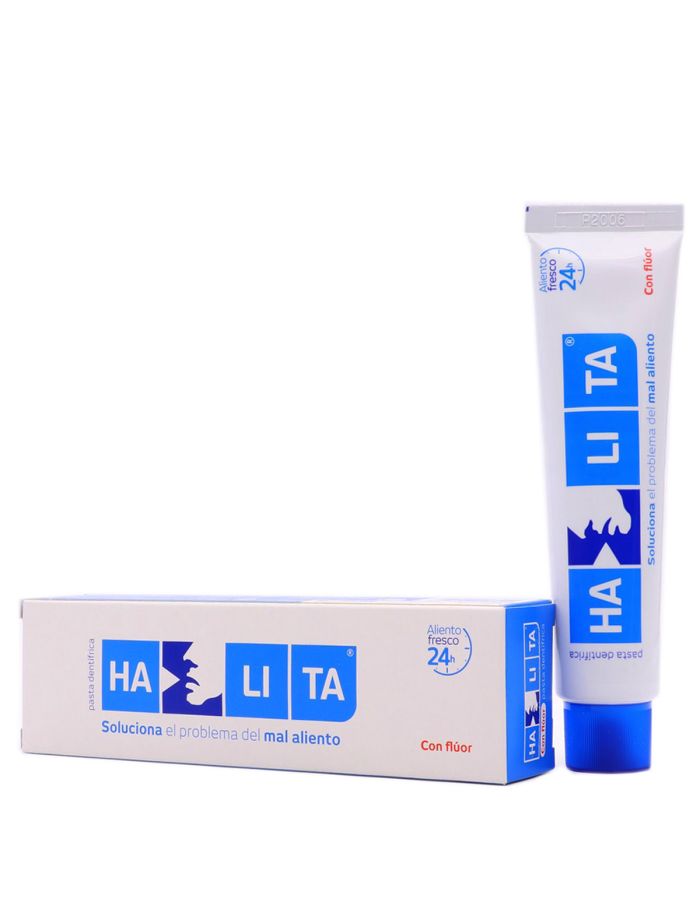 Halita Pasta Dentífrica con Flúor Aliento Fresco 24H 75ml Dentaid