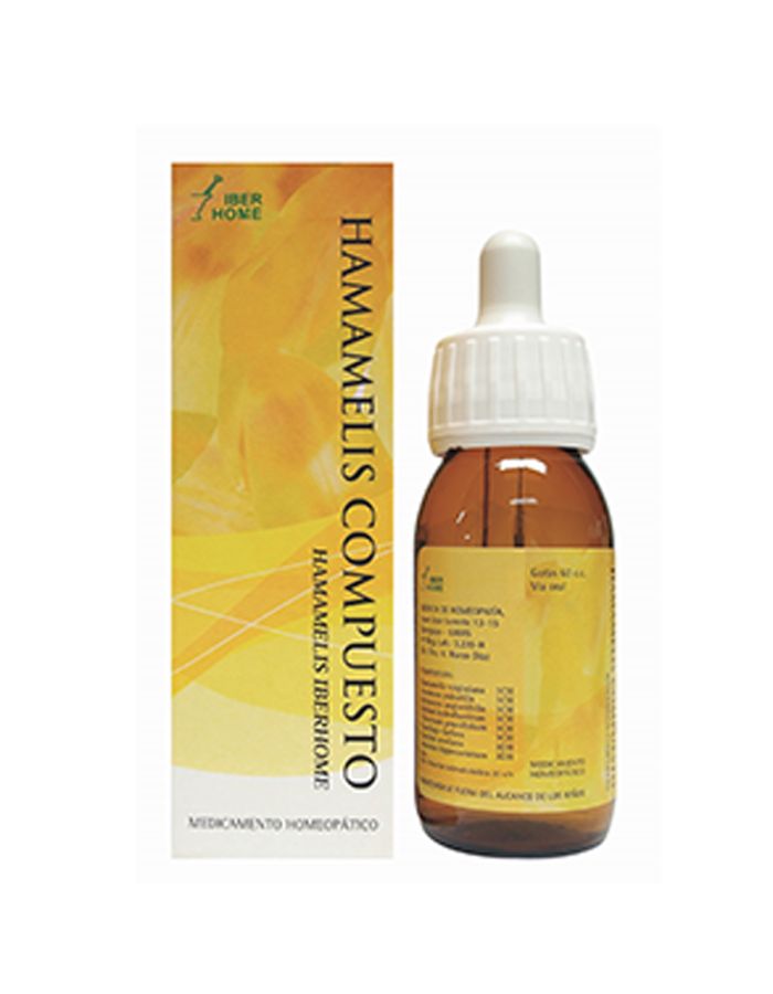 Hamamelis Compuesto Gotas 60ml Iberhome