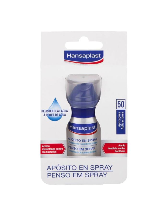 Hansaplast Apósito en Spray Transparente 50 Aplicaciones