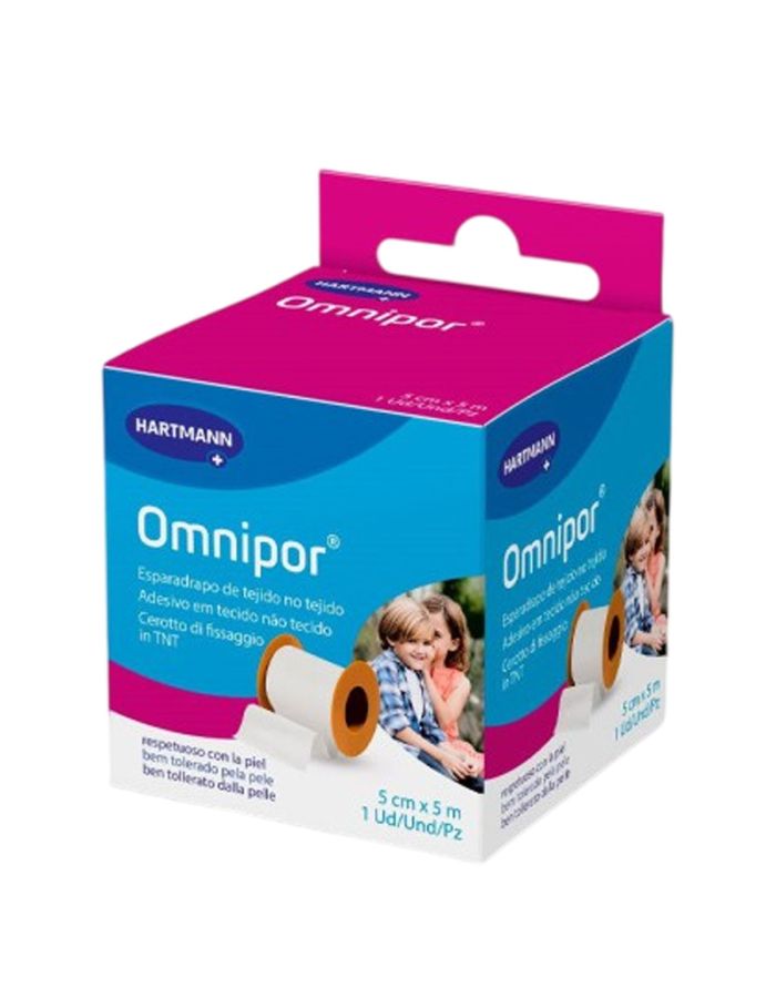Omnipor Esparadrapo de Papel 5 cm x 5 m