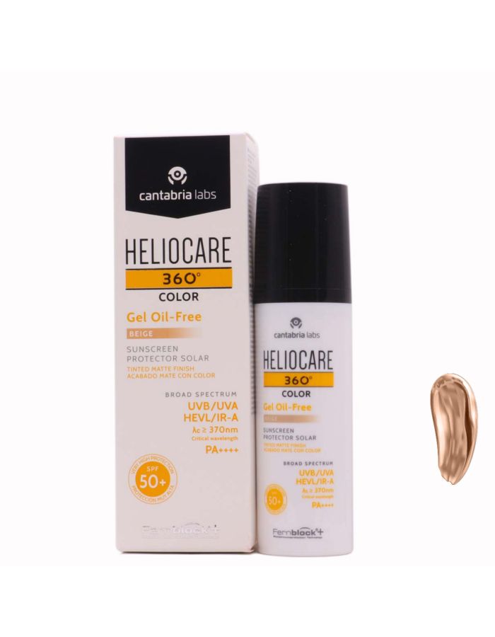 Heliocare 360º Gel Oil Free Color Beige SPF50+ 50ml