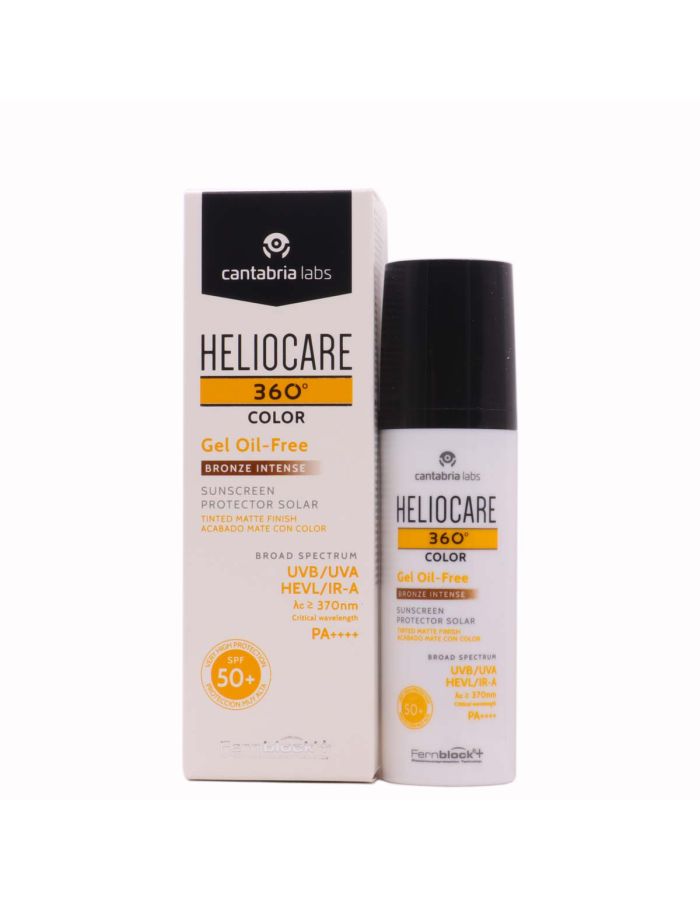 Heliocare 360º Color Gel Oil Free Bronze Intense SPF50+ 50ml
