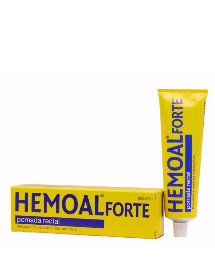 Hemoal Forte Pomada Rectal 50g Tamaño Grande