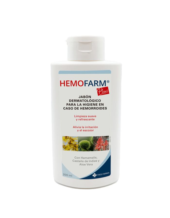 Hemofarm Plus Jabón Dermatológico 200ml