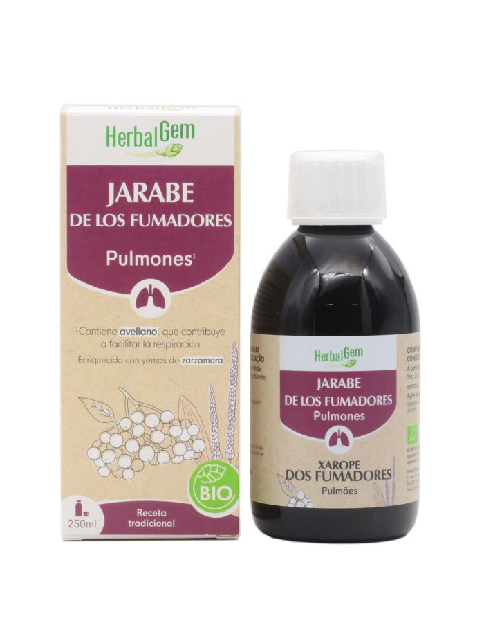 HerbalGem Jarabe de los Fumadores Bio 250ml