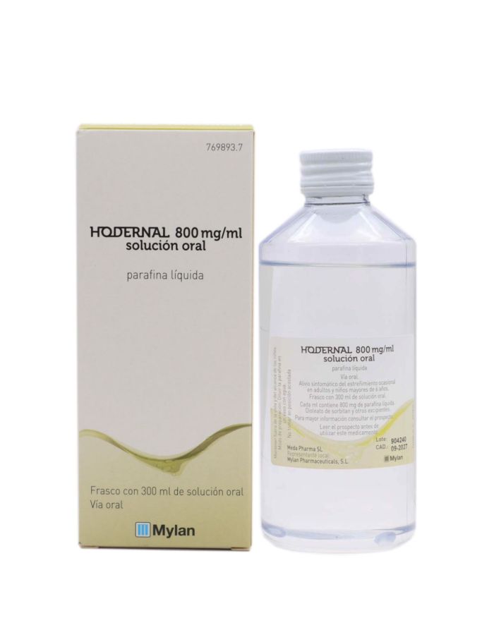 Hodernal  Solución Oral  Parafina Líquida 300 ml