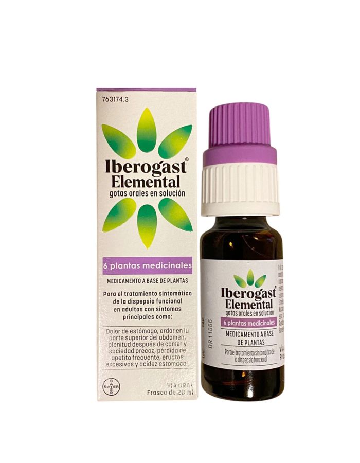Iberogast Elemental Gotas Orales 20ml