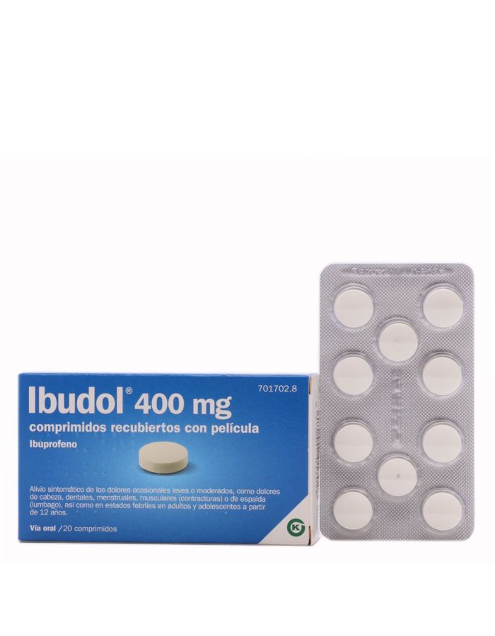 Ibudol 400 mg 20 Comprimidos