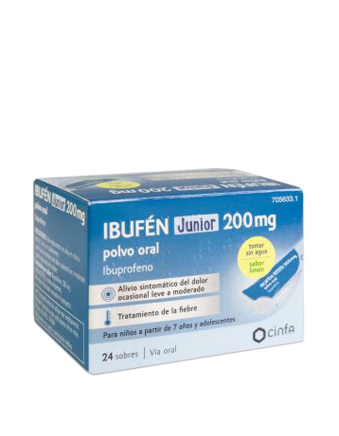 Ibufen Junior 200mg 24 Sobres