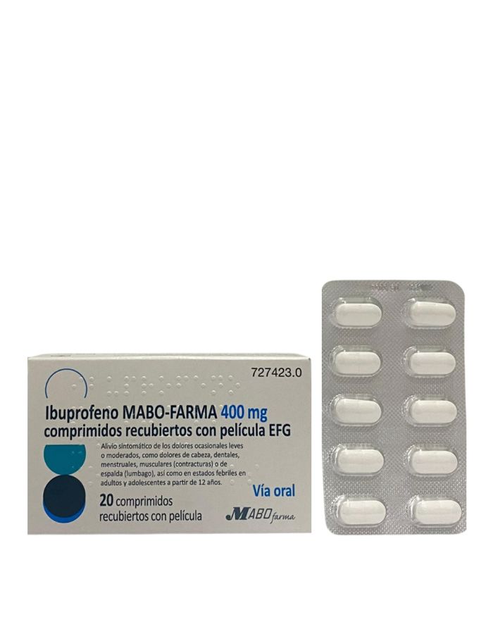 Ibuprofeno Mabo-Farma 400mg 20 Comprimidos Recubiertos
