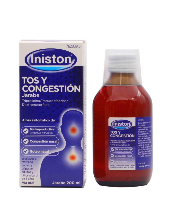 Iniston Tos y Congestión Jarabe 200ml