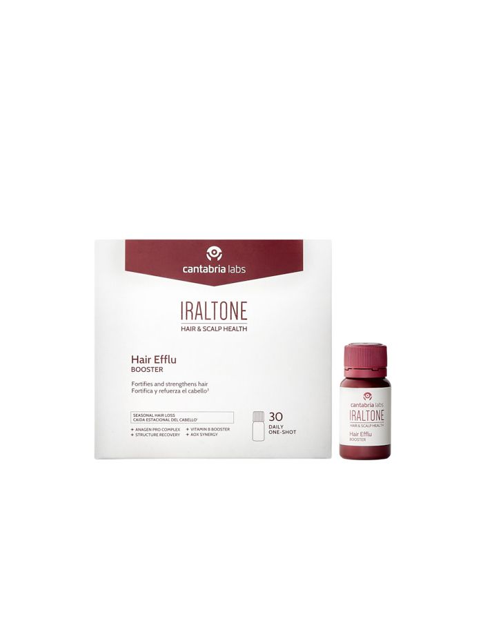 Iraltone Hair Efflu Booster 30 Ampollas Bebibles