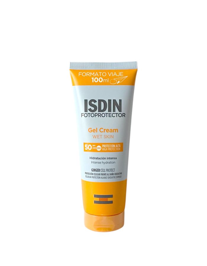 Isdin Fotoprotector Gel Cream Wet Skin SPF50 100ml Formato Viaje