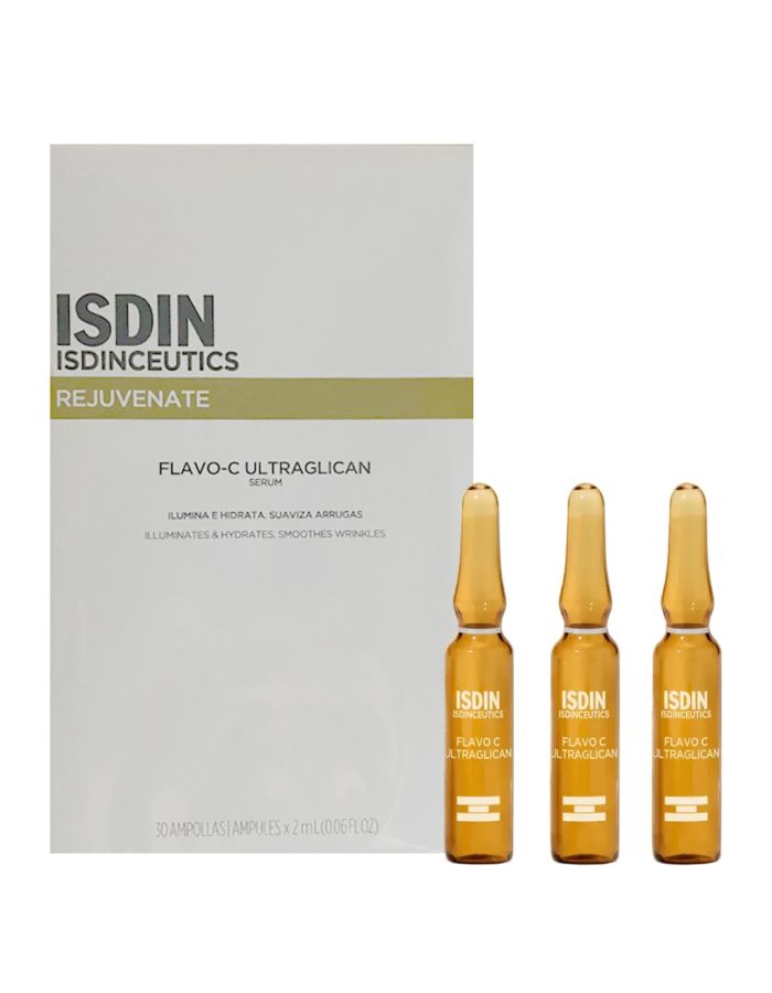 Isdinceutics Flavo C Ultraglican 30 Ampollas Isdin  
