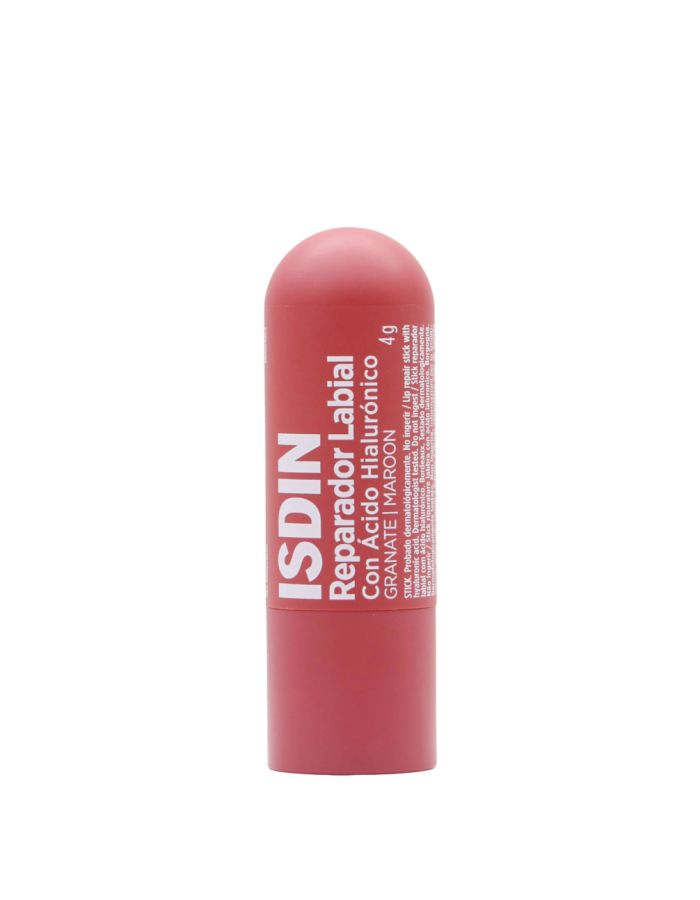 Isdin Reparador Labial Color Granate 4g