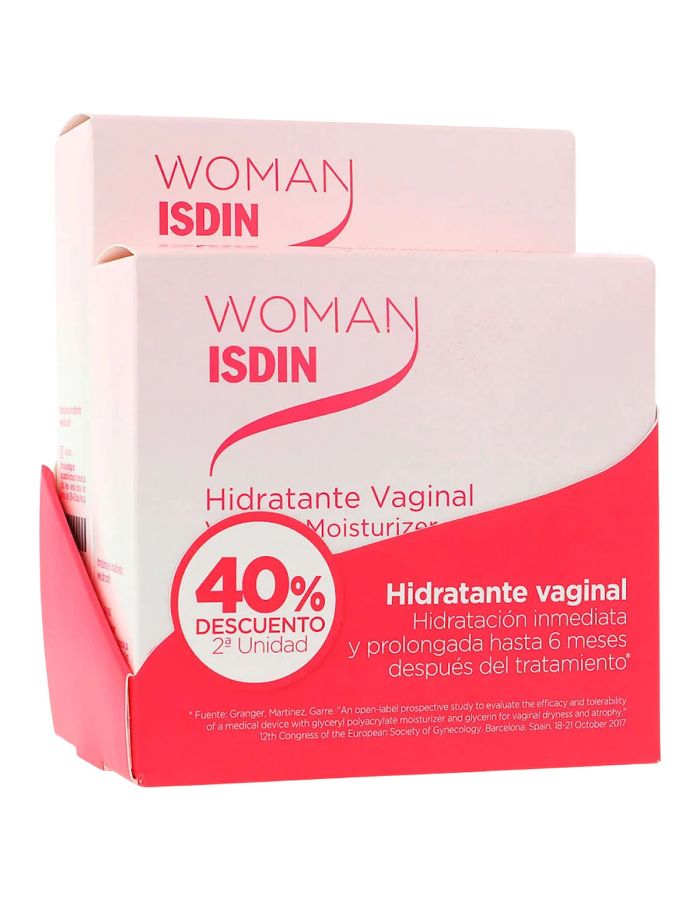 Isdin Woman Hidratante Vaginal 12 + 12 Aplicadores Duplo