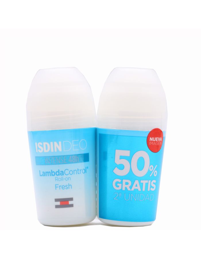 Isdin Deo Lambda Control Fresh RollOn 48h 50ml x 2 Duplo 50%Dto 2ªUd