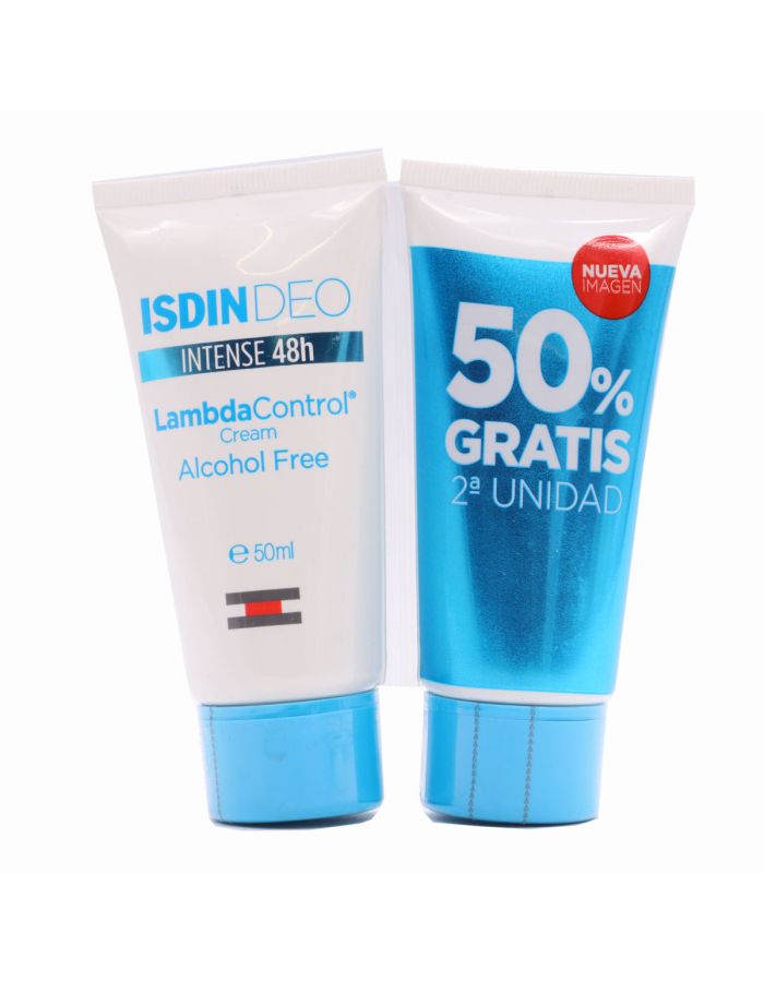 Isdin Deo Lambda Control Crema Alcohol Free 50ml x 2 Duplo 50%Dto 2ªUd-1