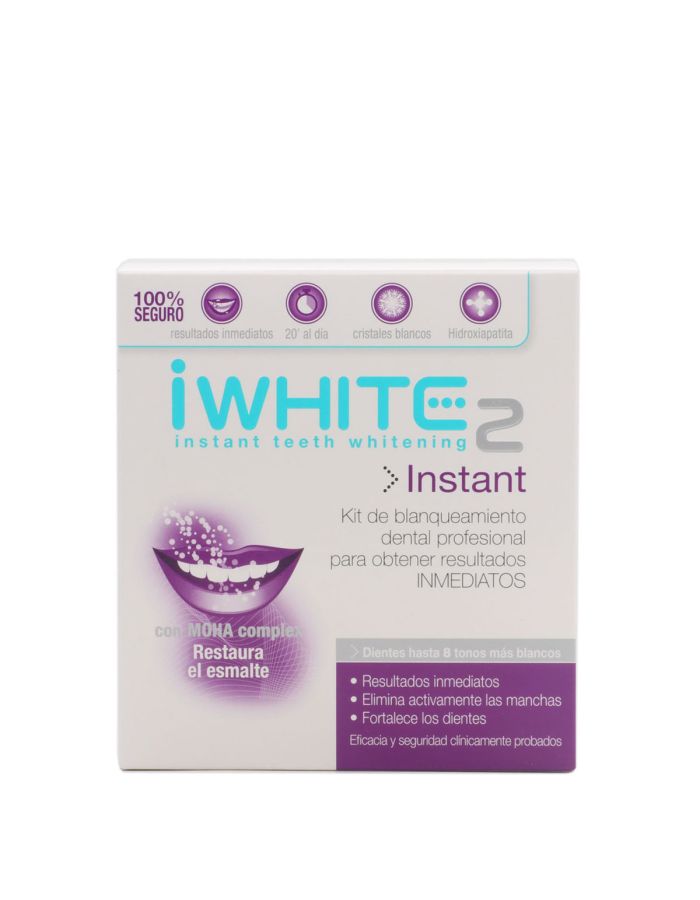 iWhite 2 Instant Kit de Blanqueamiento Dental 10 Moldes Precargados