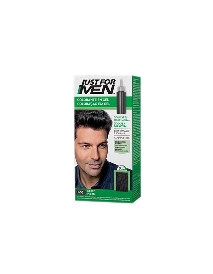 Just For Men Negro H-55 Colorante en Gel 