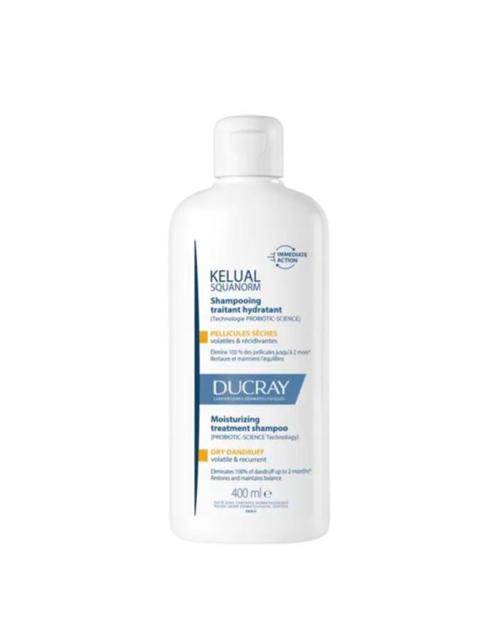 Kelual Squanarom Champú Tratante Hidratante 400ml