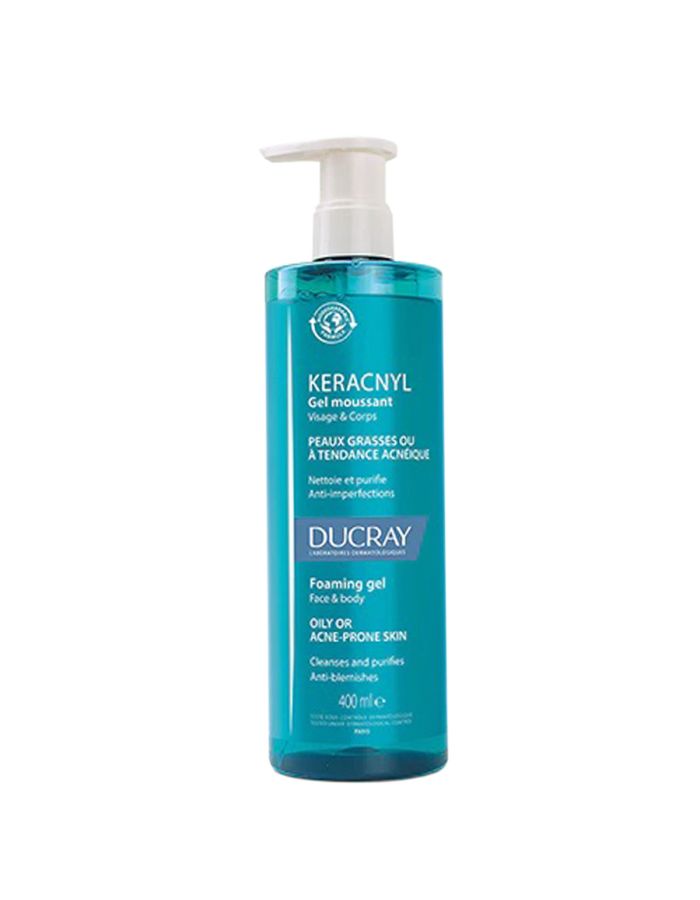 Kerancyl Gel Limpiador Cara y Cuerpo Ducray 400ml Acné